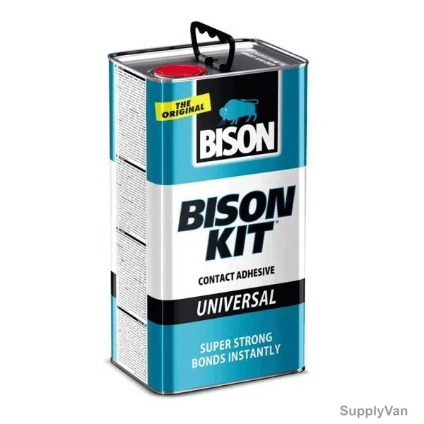 Bison Super-Strong Universal Contact Adhesive Kit, 4.5Litres