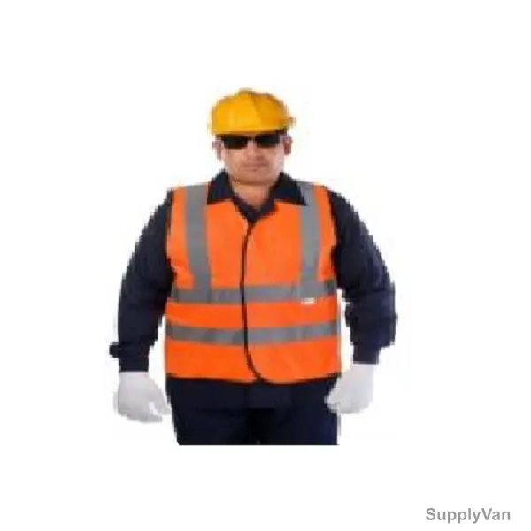 Safety Vest, FRA, 120GSM, 2XL, Orange