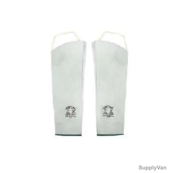 Armstrong Welding Sleeves, LHS, Leather, White
