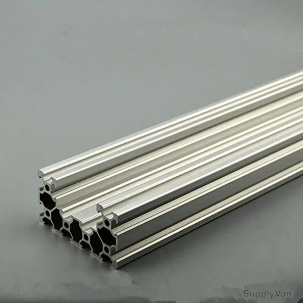 Extrusion Profile, 4080U, 40 Series, T-Slot, Aluminium, 2000MM, Silver, PK4