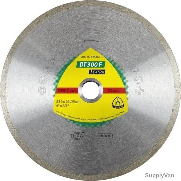 Klingspor Diamond Cutting Blade, DT300F, Extra, 100MM