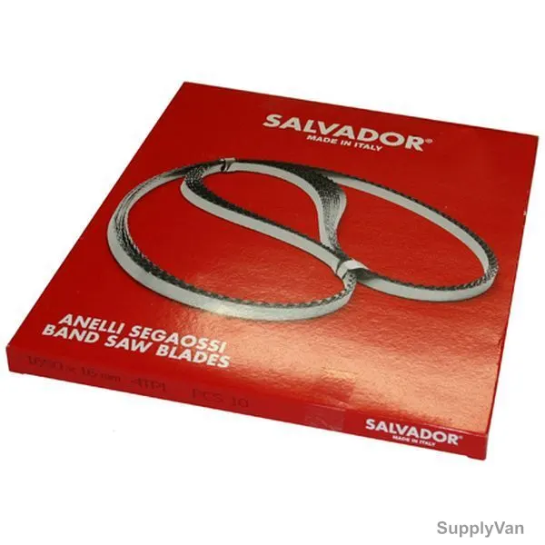Salvador Bone Saw Blade, 1760x16-4T, 4 TPI, 16MM Width x 1760MM Length, 10 Pcs/Pack
