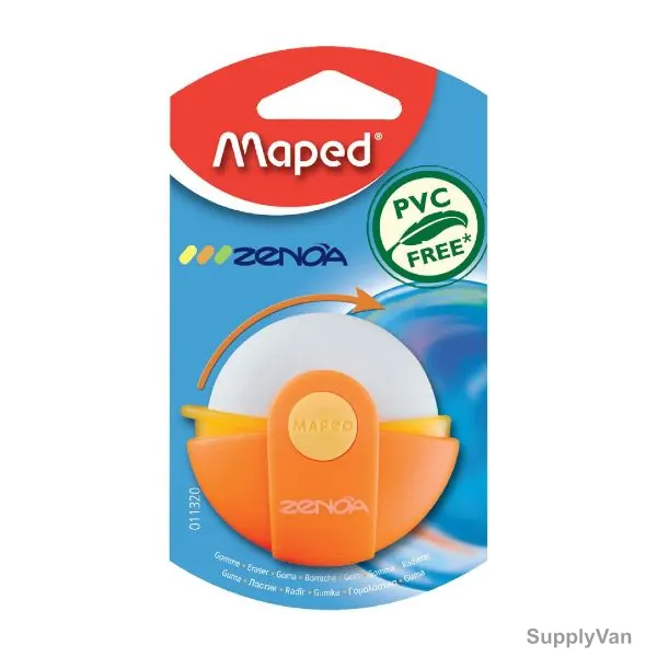 Maped Zenoa Eraser, MD-011320, Orange