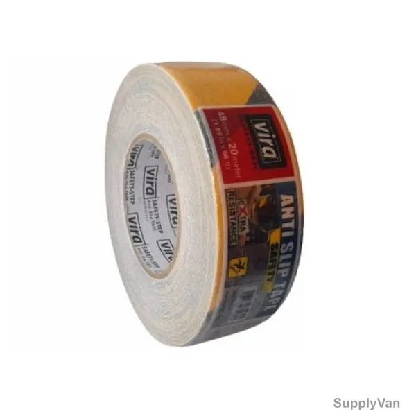 Vira Anti-Slip Tape, 18 Mtrs x 2 Inch, Yellow/Black