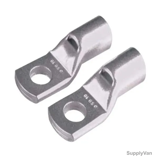 Cable Lug, Copper, 95 SQ.MM x 8MM Stud Size, Tin Plated, 50 Pcs/Pack