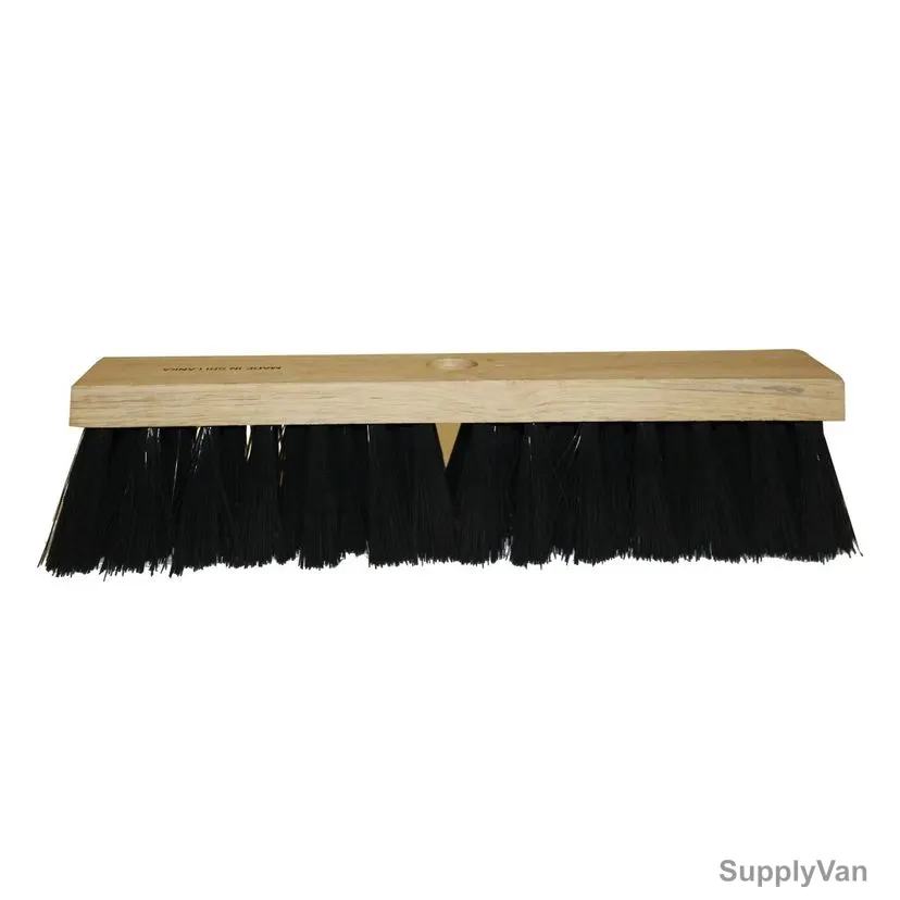 Lacot Nylon Broom Head, J000199, Ecoline, 60CM, Beige/Black