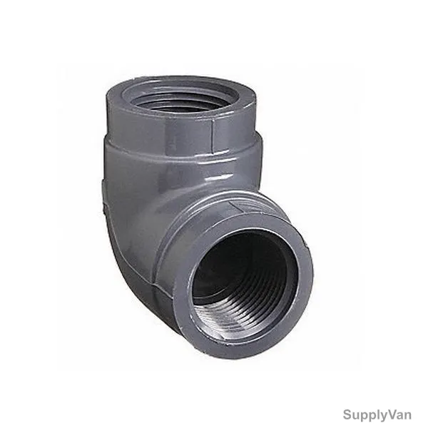 Gf High Pressure Elbow, PVC, 3/4 Inch, 90 Degree