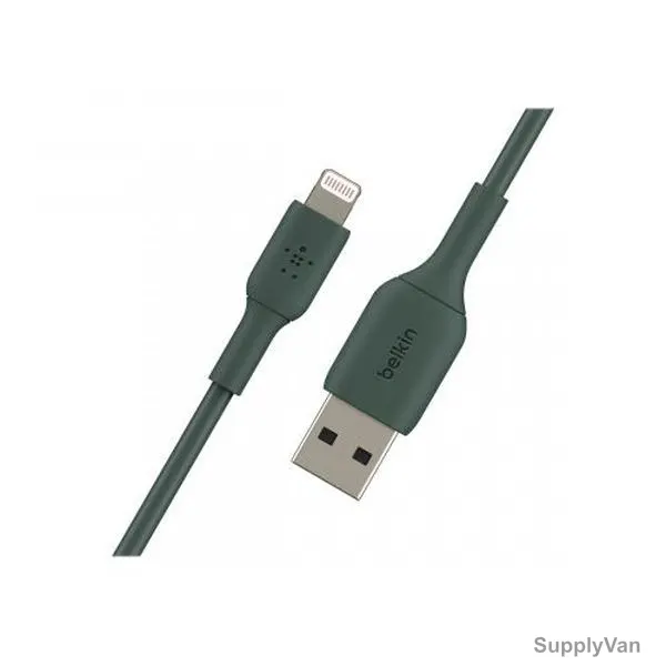Belkin USB-A to Lightning Cable, CAA001BT1MMG, BoostCharge, 1 Mtrs, Midnight Green — image 1