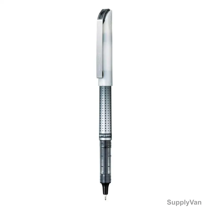 Uni-Ball Ball Point Pen, UB187S-BK, Eye Needle, 0.7MM Tip, Black, 12 Pcs/Pack