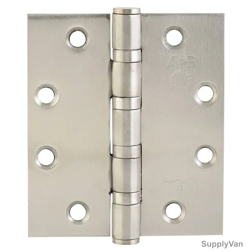 ACS 4 Bearings Stainless Steel Hinge, 4-543-4BB-SS, Silver