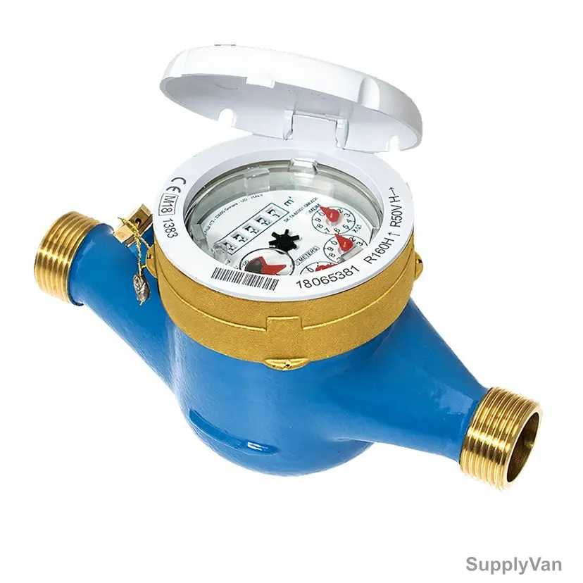 Bmeters Multi-Jet Cold Water Meter, GMDM-I, DN25, 1 Inch BSPT, 16 Bar — image 1