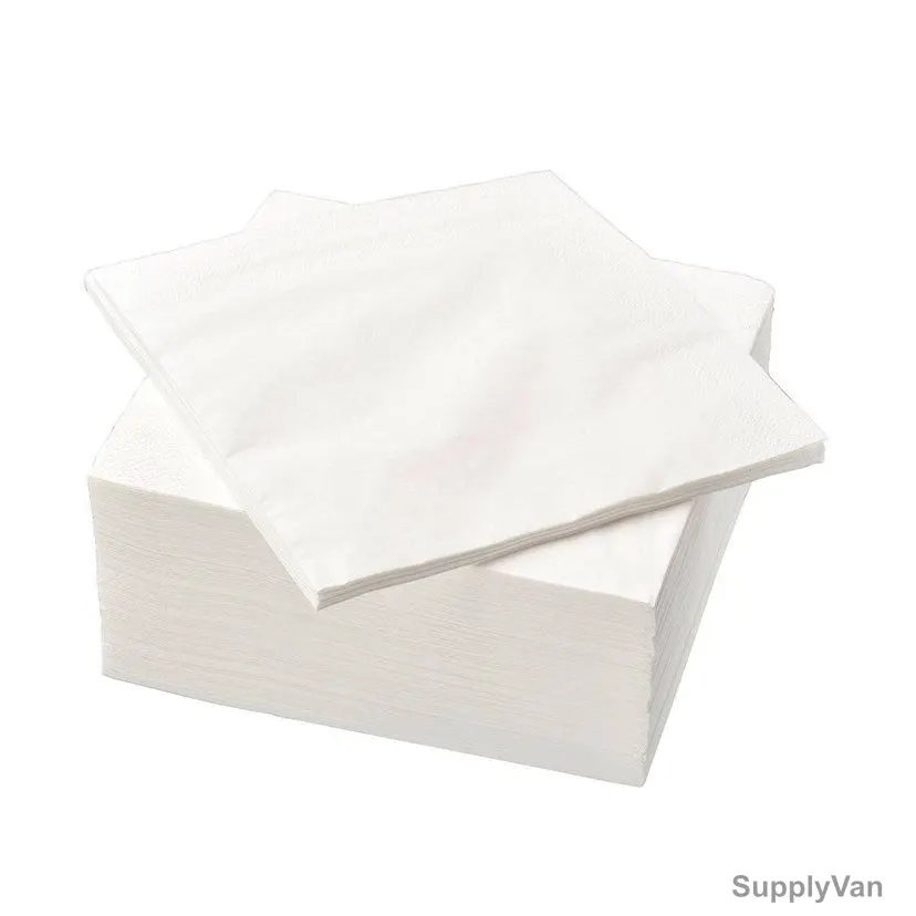 Hotpack Soft n Cool Napkin for Dispenser, DN, 1 Ply, 33CM x 21CM, White, 4500 Sheets/Pack