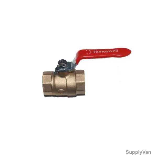 Honeywell Manual Ball Valve, Brass, DN15, 1/2 Inch