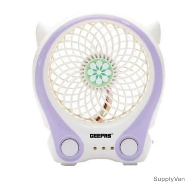 Geepas Rechargeable Mini Fan, GF9629, 5V