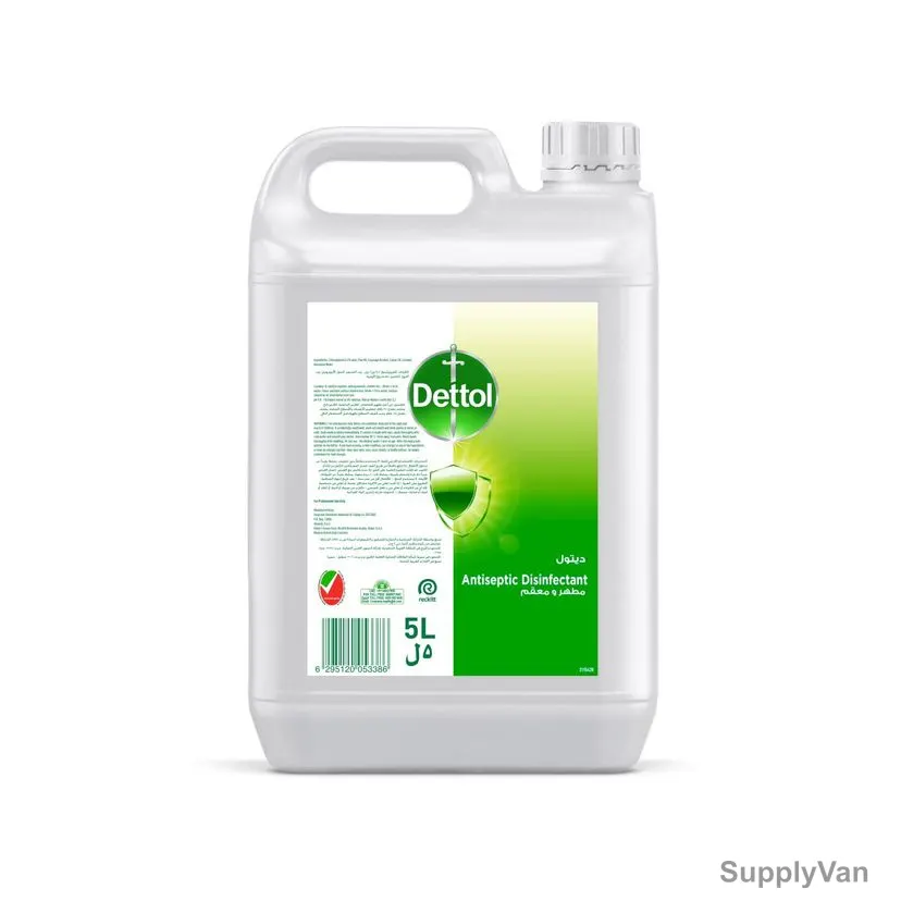 Dettol Antiseptic Liquid Disinfectant, Pine, 5 Ltrs