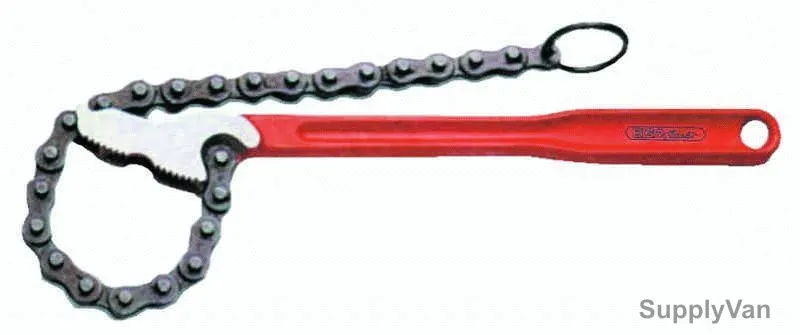 Ega Master Reversible Chain Pipe Wrench, 61035, 4 Inch