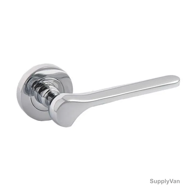 Doganlar Door Handle, Anka, Zinc, Chrome