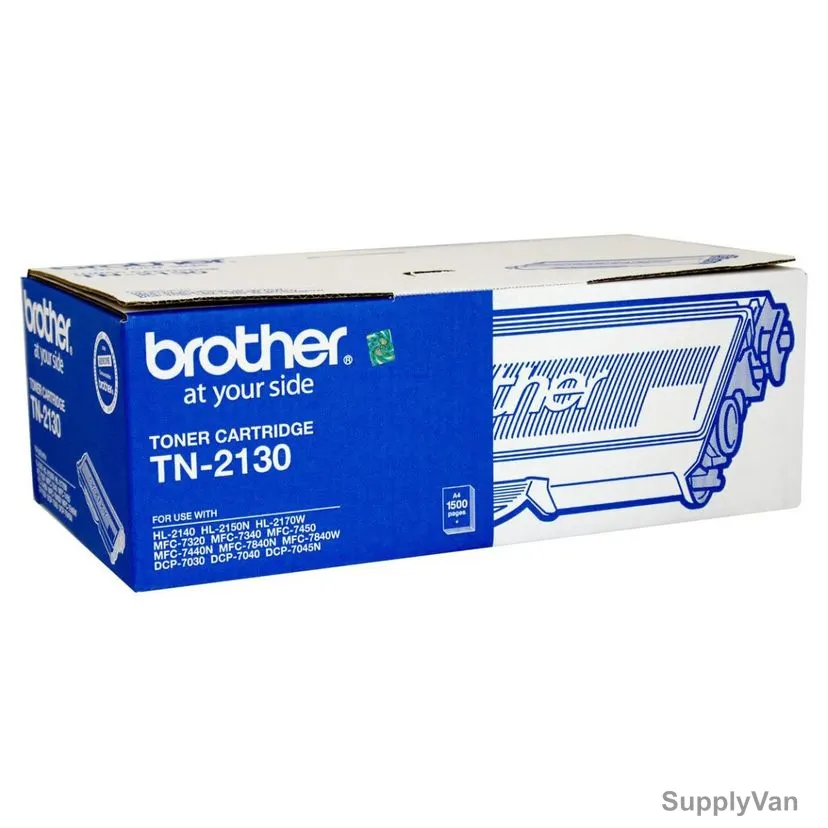Brother Toner Cartridge, TN-2130, 1500 Pages, Black — image 1