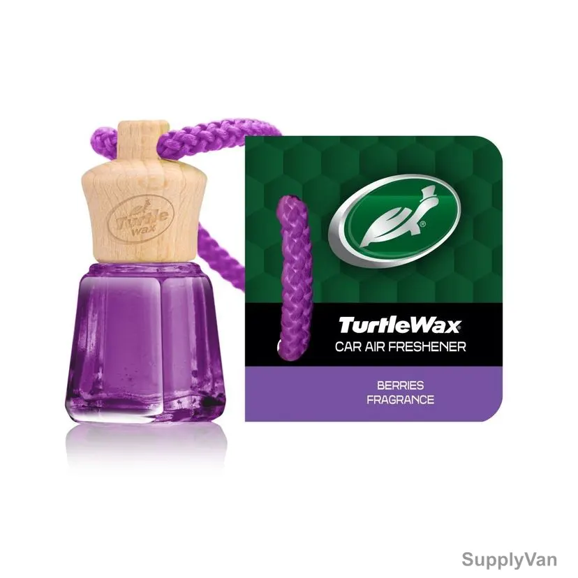 Turtlewax Wood Mini Car Air Freshener, Berries, 4.5ML