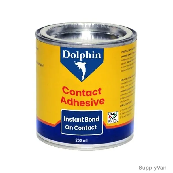 Dolphin Contact Adhesive, 250ML, PK24