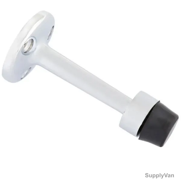 Door Stopper, DS011-CP, Alloy, Silver