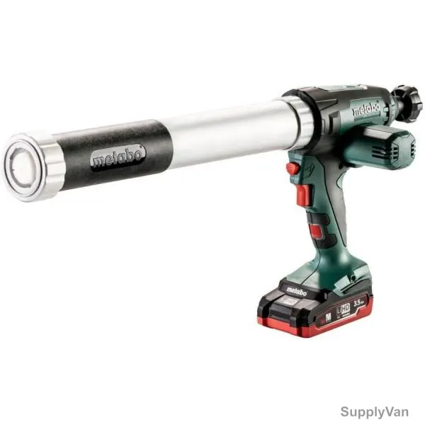 Metabo Cordless Caulking Gun, KPA-18-LTX-600, 18V, 3.5Ah Battery, 600ML