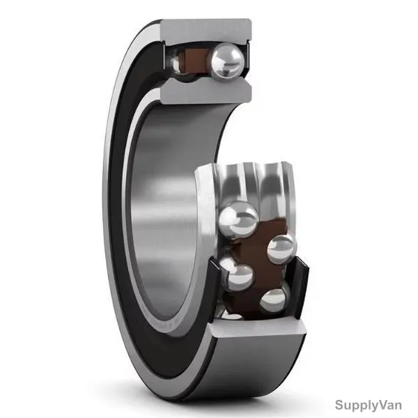 Skf Self-Aligning Ball Bearing, 2205 E-2RS1TN9, 18MM Width, 25MM Bore Dia, 52MM Outer Dia
