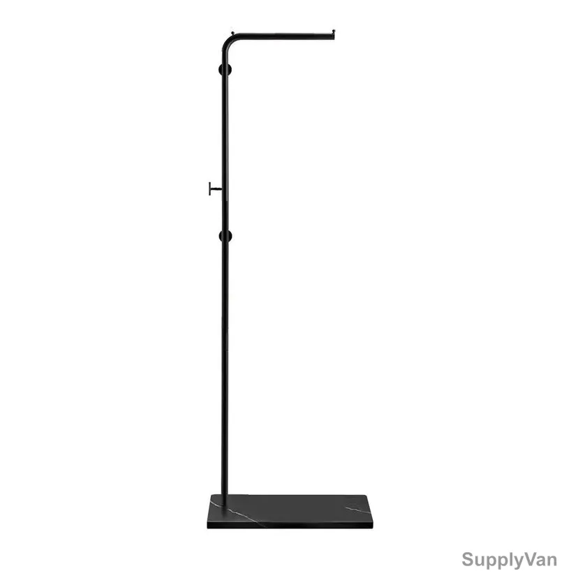 Metal Coat Freestanding Rack Stand, 67 Inch Height, 45 x 25CM Base Size, Black — image 1