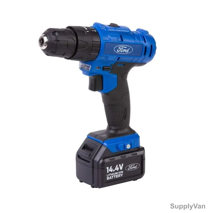 Ford Cordless Drill, FPW1015-14V, 14.4V — image 1