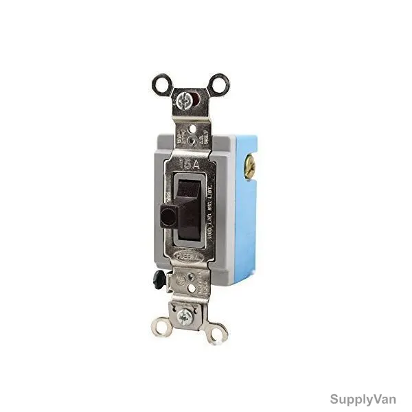 Hubbell 4 Way Toggle Switch, HUBHBL1381, 15A, 120-277VAC