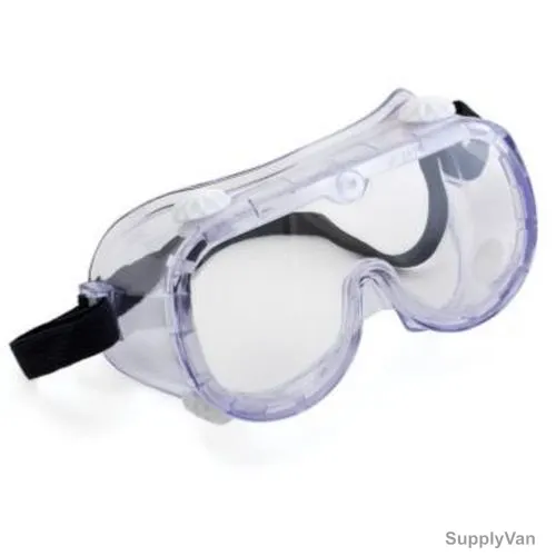 Anti-Fog Chemical Goggles, Polycarbonate, Universal, Clear — image 1
