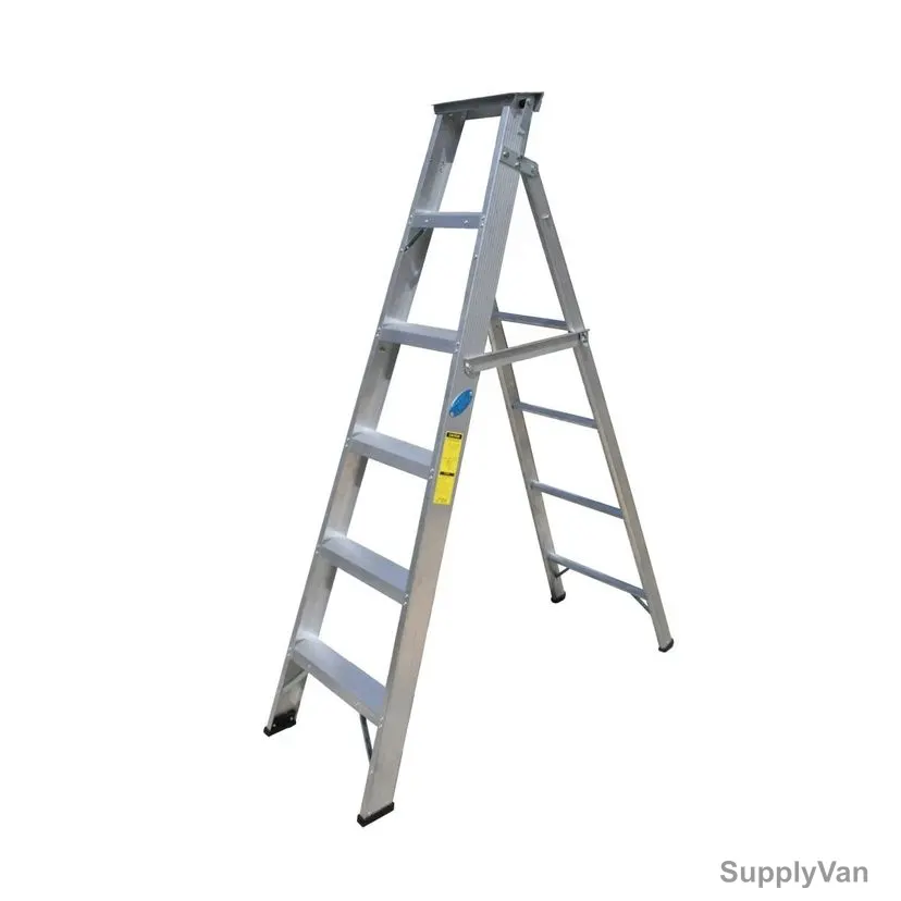 Penguin Two-in-One Step Ladder, TIO-6, 6 Steps, 1.6-2.8 Mtrs, 150 Kg Weight Capacity