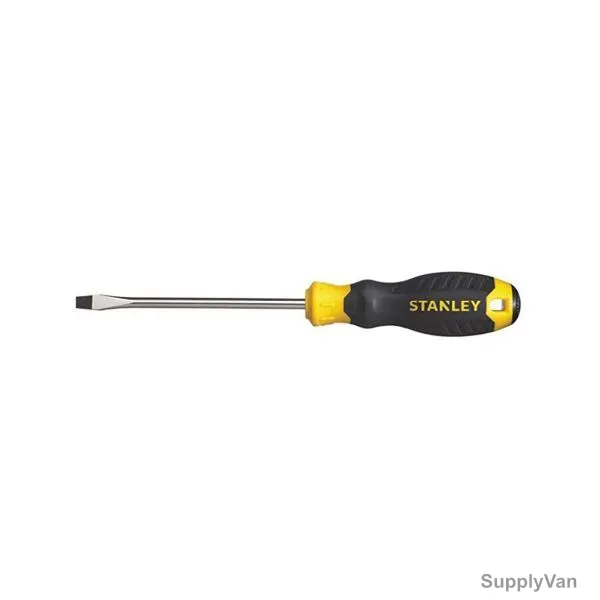 Stanley Screwdriver, STMT60822-8, Cushion Grip, 5 x 100MM, Black and Yellow