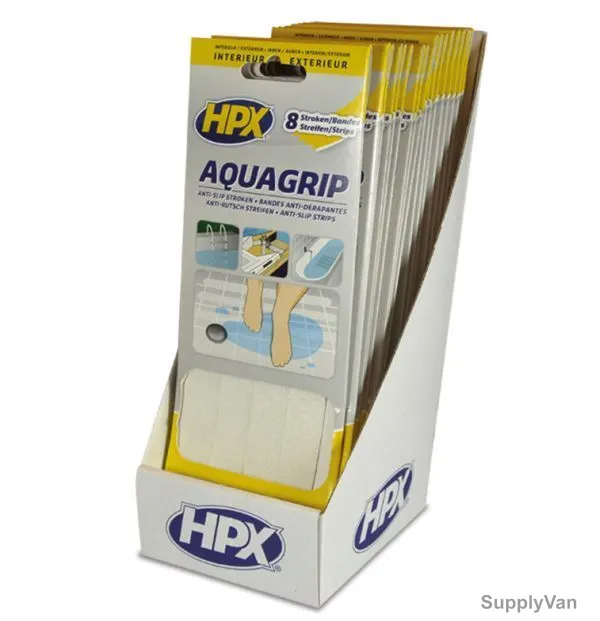 Hpx Aqua Grip Tape, AG2024, 240MM, Transparent, PK8