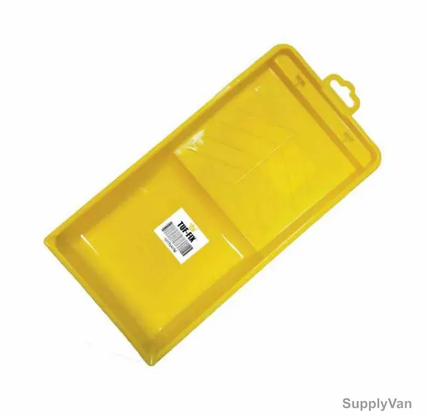 Tuf-Fix Paint Tray, 4TRAYM, Plastic, 140 x 275MM, Yellow