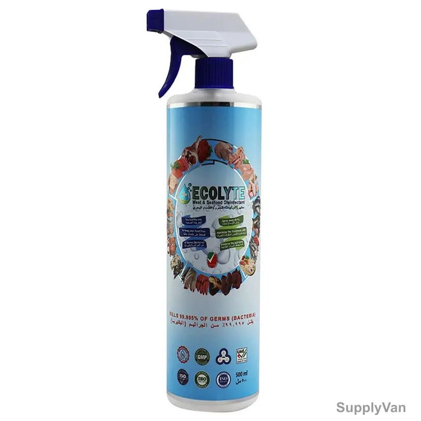 Ecolyte Plus 100% Natural Meat and Seafood Disinfectant, 500ML