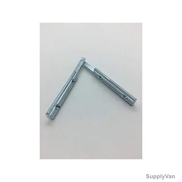 Extrusion 45 Degree Type A Profile Cross Connector, 45 Series, Steel, 82 x 82MM
