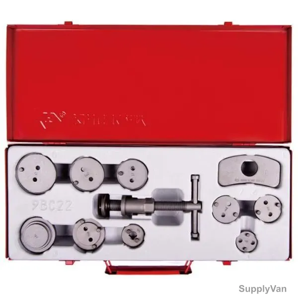 Kingtony Disc Brake Caliper Tool Set, 9BC22, 11 Pcs/Set — image 1