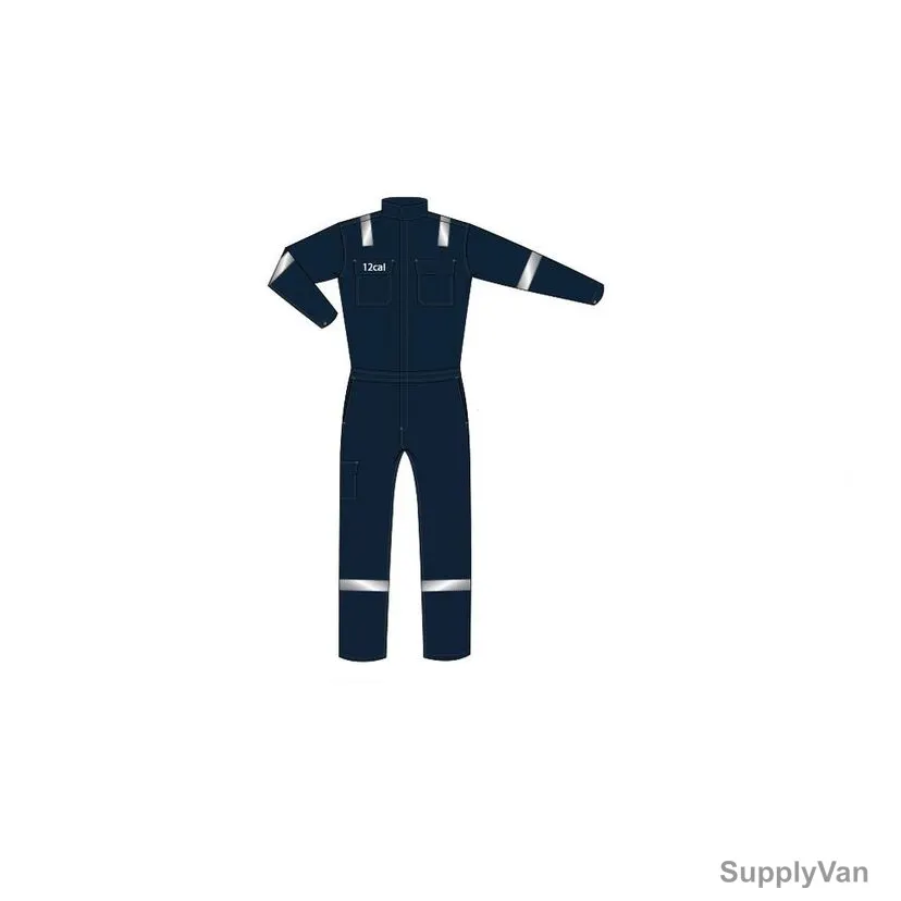 TarArc Arc Flash Featherlite Magnifico Coverall, BLOKARC-12CV-54NV, 54, Navy Blue — image 1