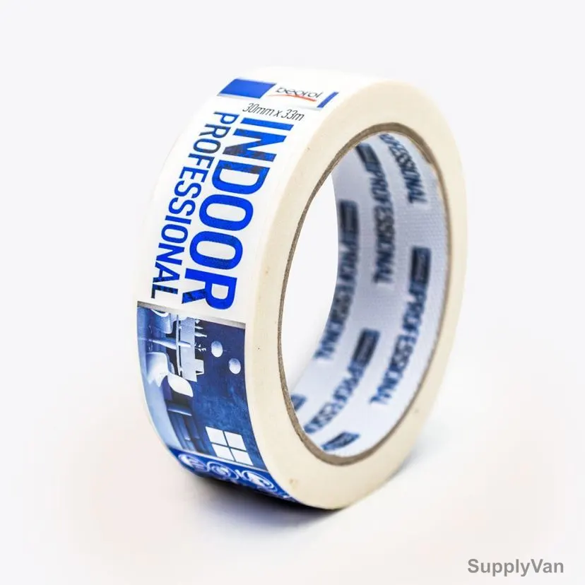 Beorol Universal Masking Tape, BK30, Rubber Adhesive, 30MM x 33 Mtrs — image 1