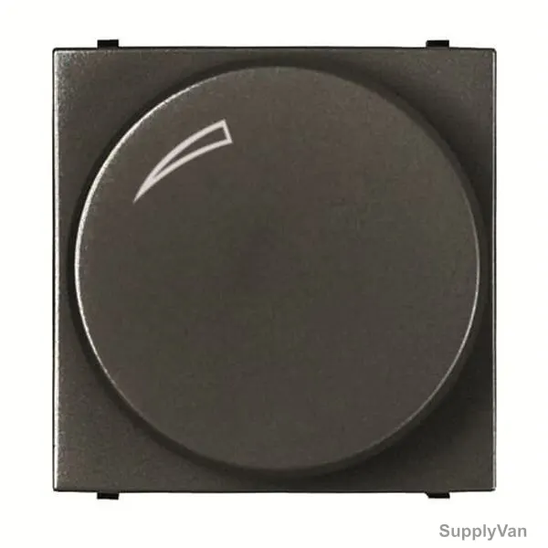 ABB Rotary Dimmer, AMD60344-AN-plus-AMD5144-SB, Millenium, 1 Gang — image 1