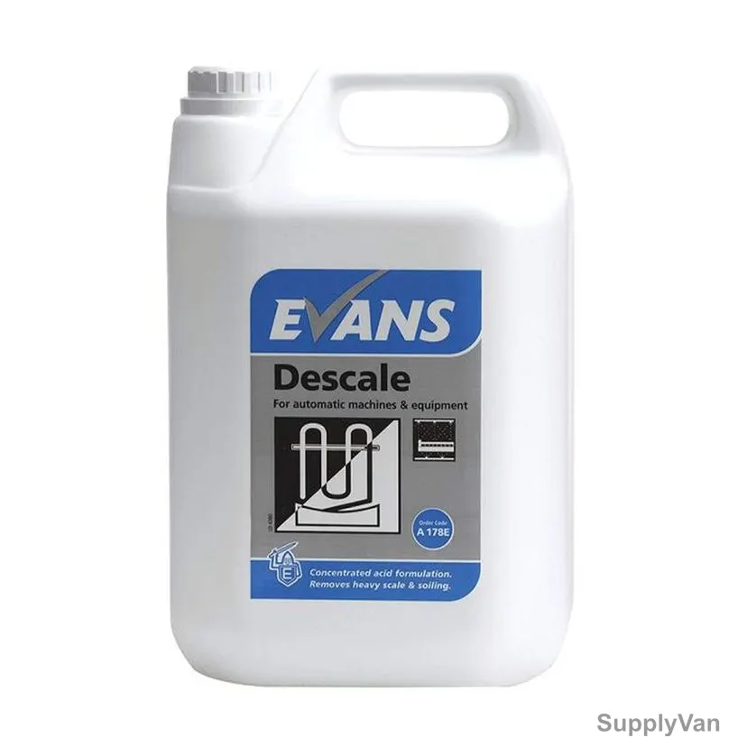 Evans Descale Concentrated Dishwasher Cleaner, 5 Ltrs, 2 Pcs/Pack