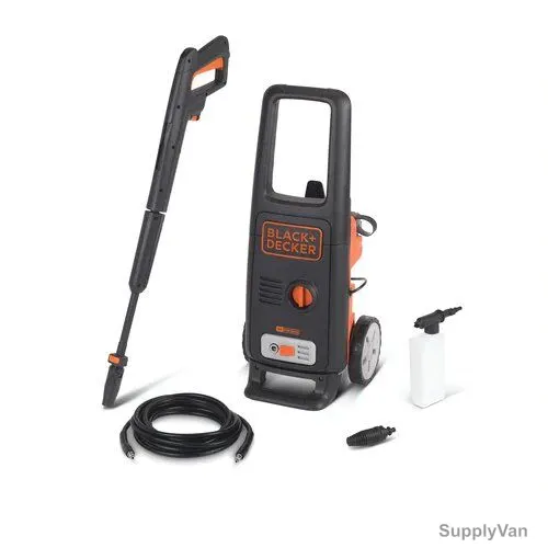 Black and Decker Pressure Washer, BXPW1600E-B5, 125Bar, 1600W