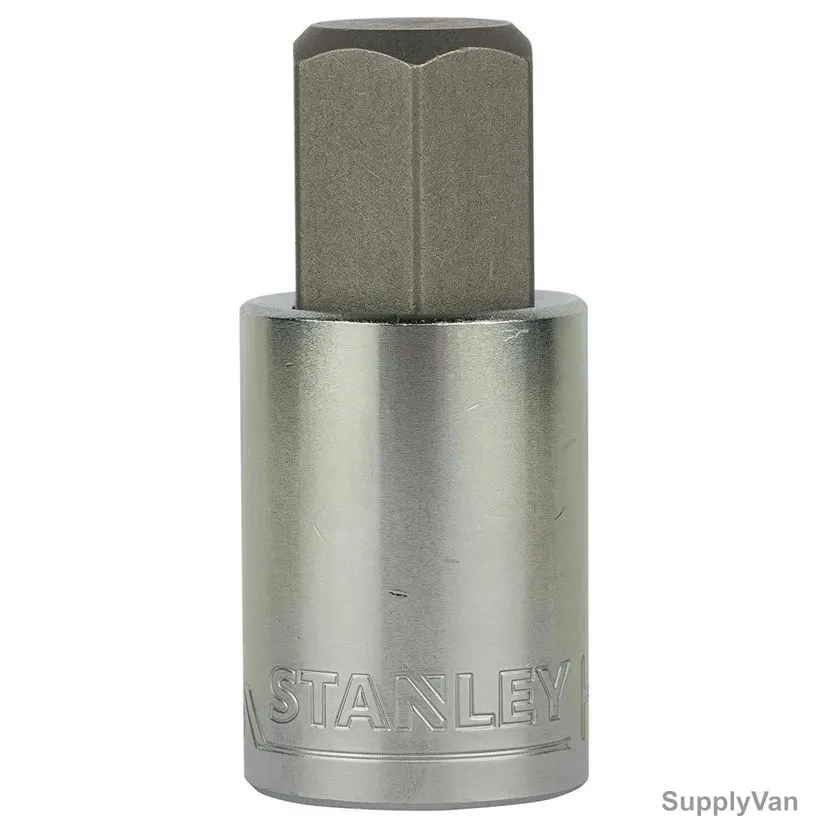 Stanley 4 Point Hexagonal Bit Socket, STMT73380-8B, 1/2 Inch Drive, 17MM