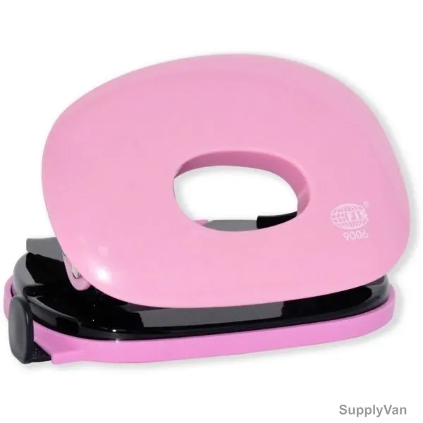 FIS Punch Machine, FSPU9006PIBK, Metal, 20 Sheets, Pink