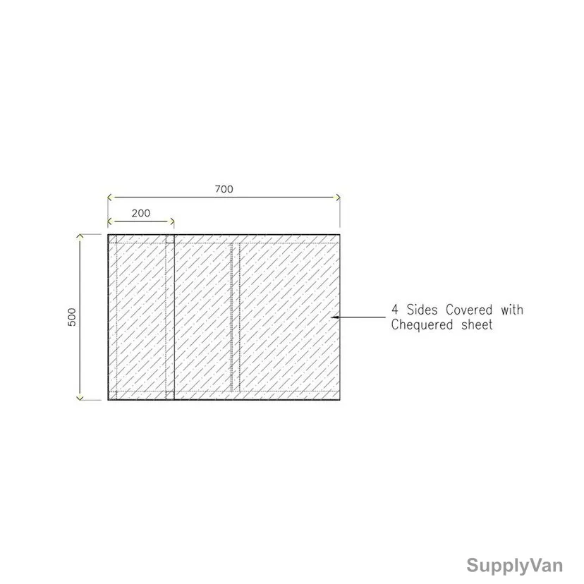 Ramp, 500MM Width x 700MM Length — image 1
