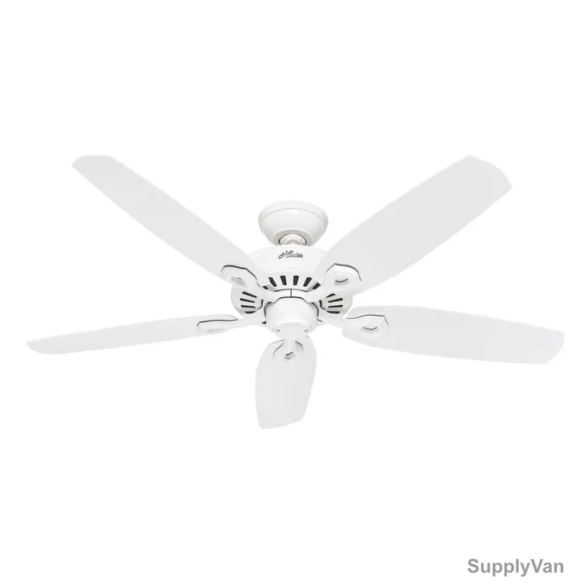 Hunter Ceiling Fan, 50565, Builder Elite, 132CM, White