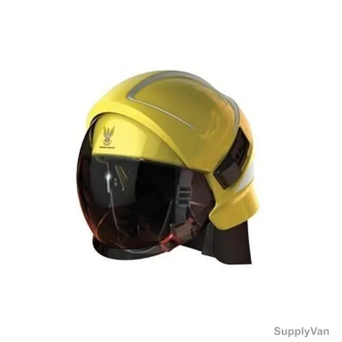 Bullard Fire Fighting Helmet, Magma, Yellow