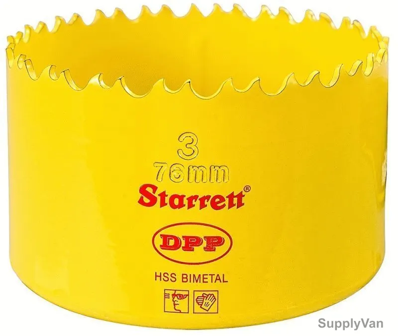 Starrett Dual Pitch Professional Hole Saw, DH0300, 76mm