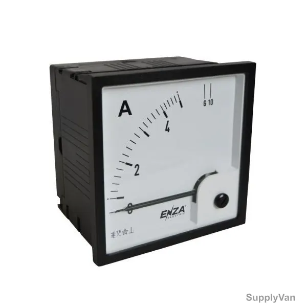 Enza Ammeter, 0-2500A, 96 SQ.MM, 90 Deg Panel Mount